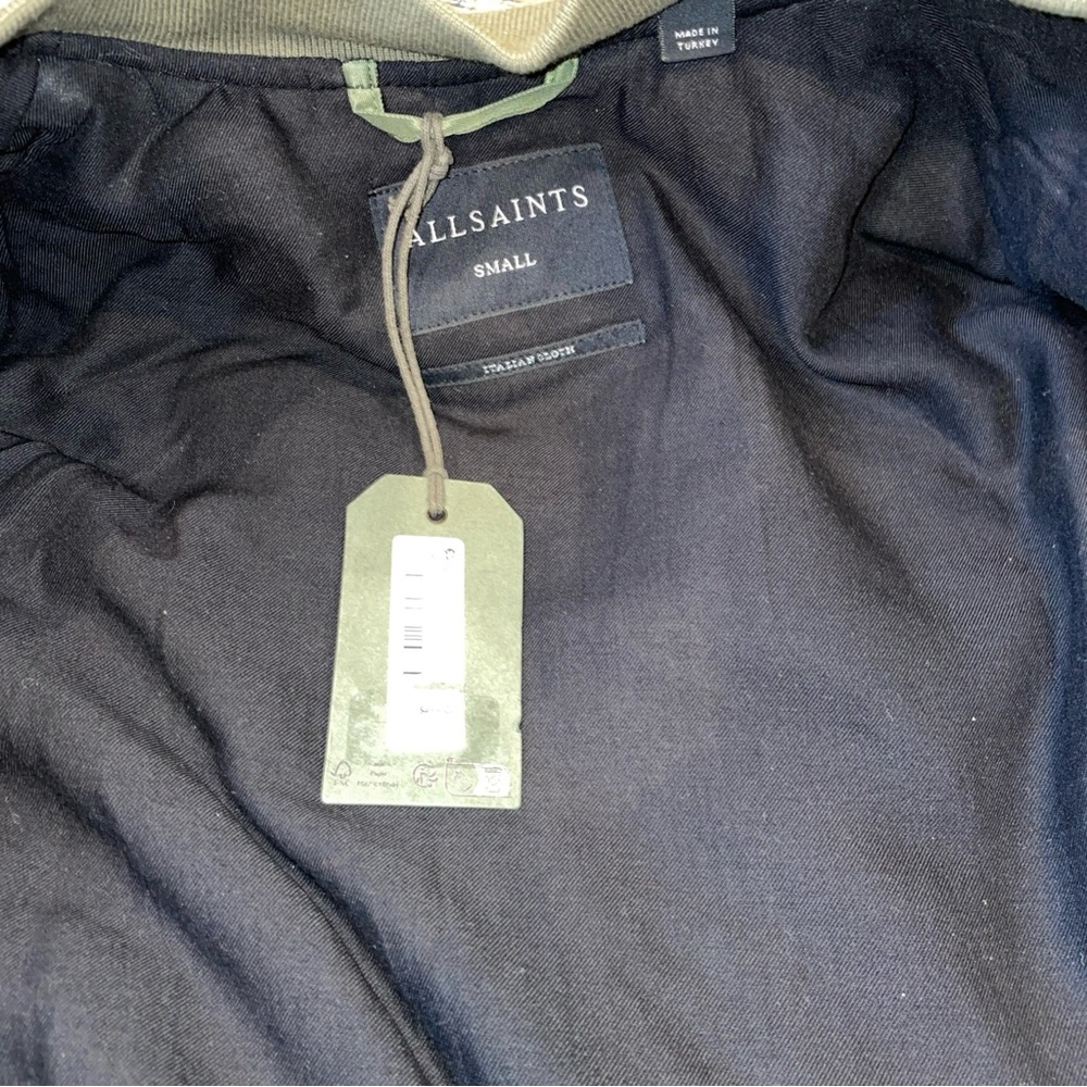 NWT $499 ALLSAINTS Scout Bomber Jacket - Picture 15 of 15